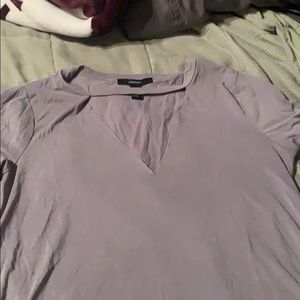 Cute purple top lightly worn